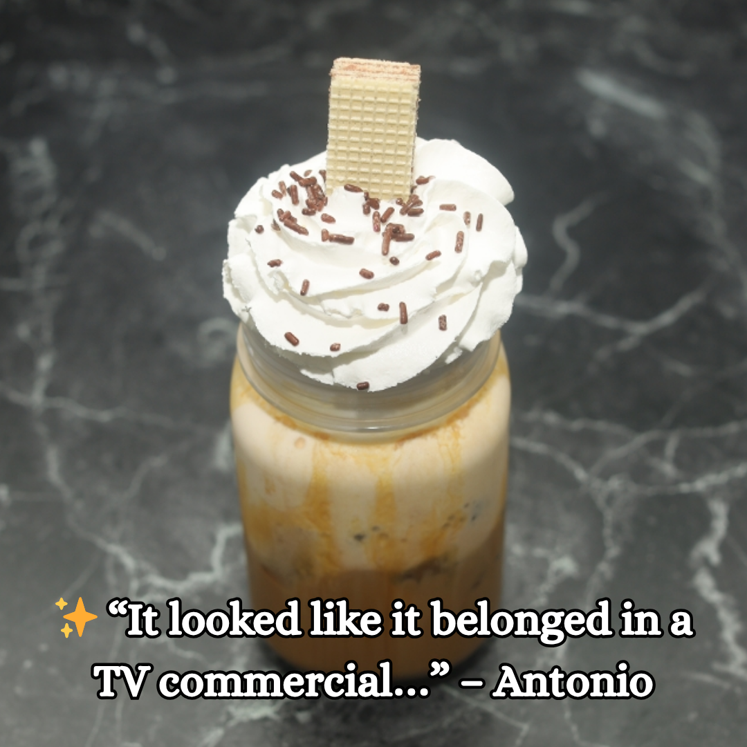 It looked like it belonged in a TV commercial... – Antonio